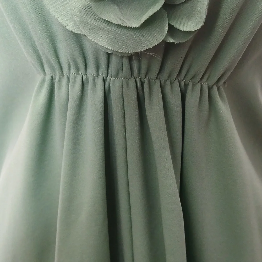 Vintage homemade 1970's maxi dress size small - Picture 4 of 15